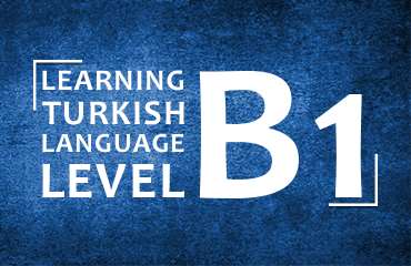 اللغة التركية: المستوى الثالث B1 103